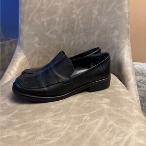 Franco Sarto Bocco Black Leather Flats